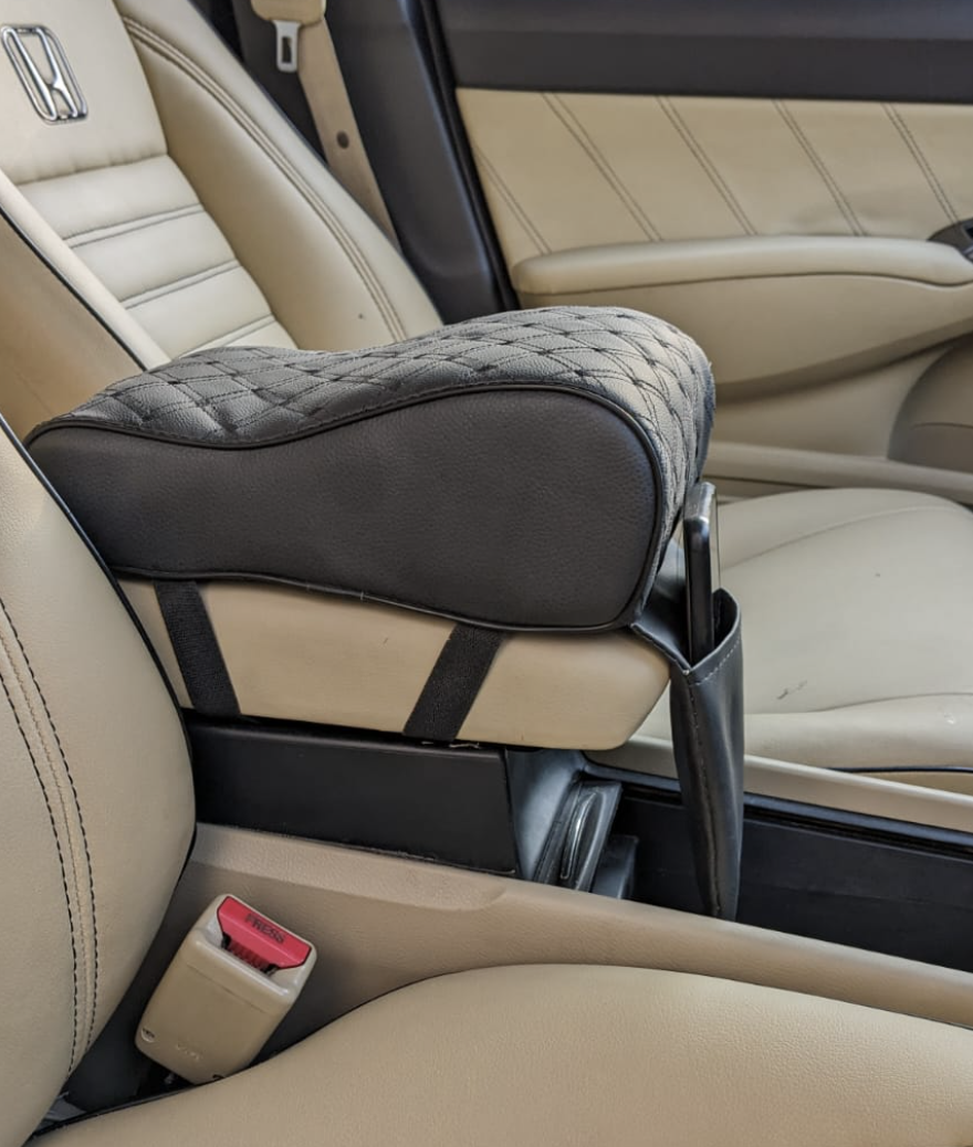 Car Universal Multi-functional Arm Rest Black Color