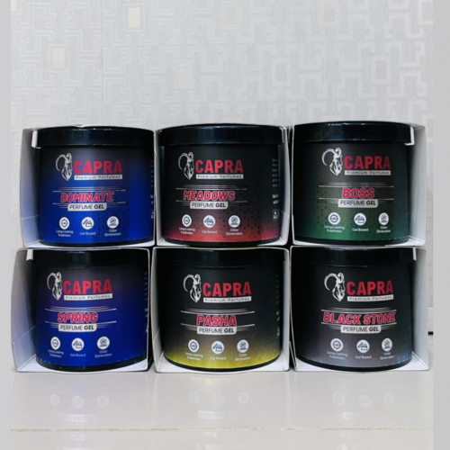 Product details of Capra Gel - Black Crystal - Gel Perfume - Car Air Freshner