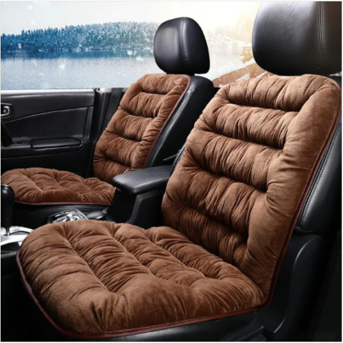 ve Universal Car Velvet Seat Cushion | Soft Velvet Fabric for Extra Comfort